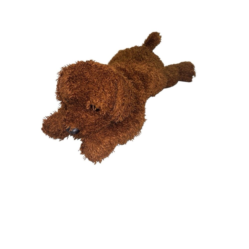 Ty Classic Plush Brown Flopper Chocolate Puppy Dog 16" 2000 Stuffed Animal Plush